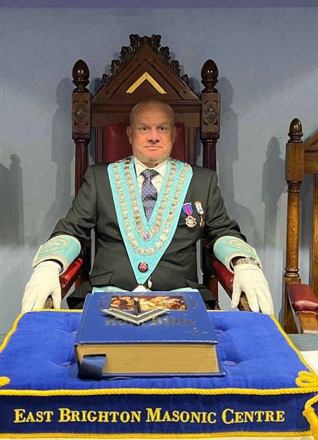 Picture of Mark flowers - 2024/2025 Worshipful Master of Seaford Lodge