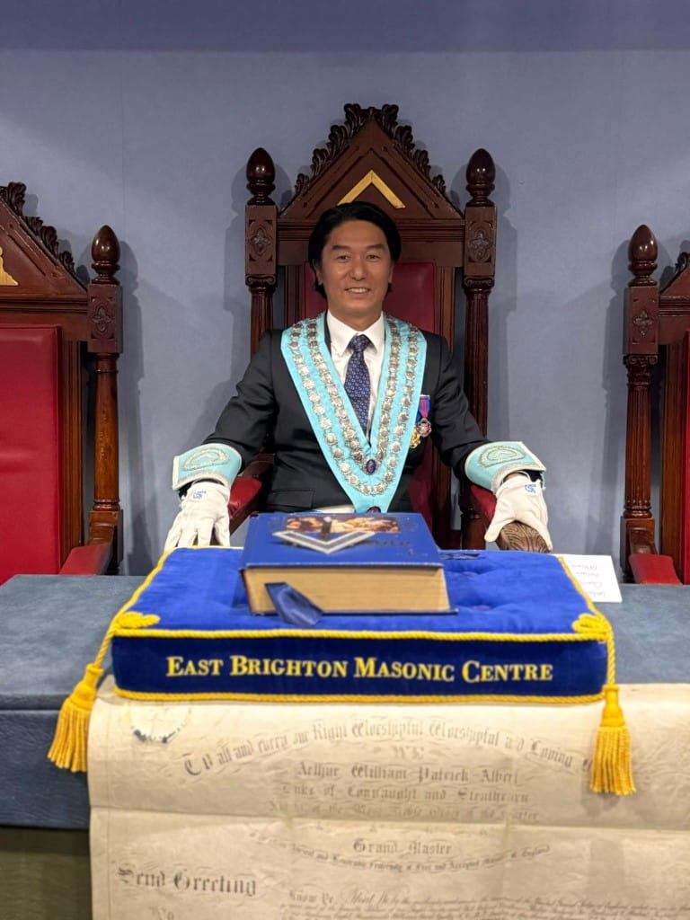 W.Bro. Chuck Li, 2026-2027 Worshipful Master of Seaford Lodge