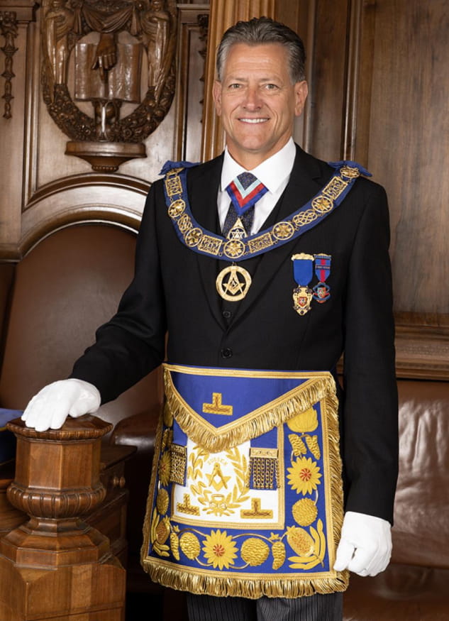 Neil Austin - Provincial Grand Master/Most Excellent Grand Superintendent of Sussex